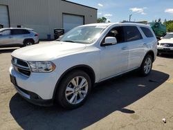 Salvage cars for sale at Woodburn, OR auction: 2013 Dodge Durango Crew
