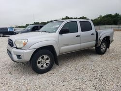 Salvage cars for sale at New Braunfels, TX auction: 2013 Toyota Tacoma Double Cab