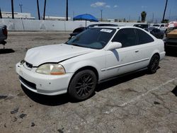 Salvage cars for sale from Copart Van Nuys, CA: 1998 Honda Civic EX