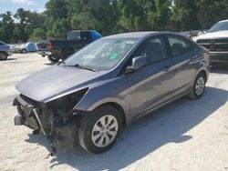 Salvage cars for sale at Ocala, FL auction: 2016 Hyundai Accent SE