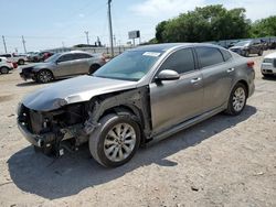 Salvage cars for sale at Oklahoma City, OK auction: 2016 KIA Optima EX