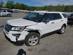 Salvage cars for sale from Copart Grantville, PA: 2018 Ford Explorer