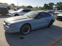 Salvage cars for sale from Copart Sacramento, CA: 1997 Ford Mustang