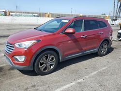 Salvage cars for sale from Copart Van Nuys, CA: 2013 Hyundai Santa FE GLS