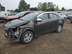 Salvage cars for sale at Finksburg, MD auction: 2013 Chevrolet Sonic LT