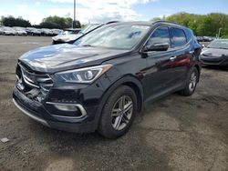Salvage cars for sale from Copart East Granby, CT: 2018 Hyundai Santa FE Sport