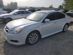 Salvage cars for sale at Arlington, WA auction: 2010 Subaru Legacy 2.5I Limited