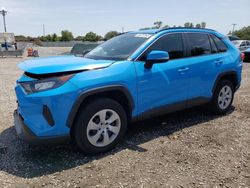 Salvage cars for sale at Riverview, FL auction: 2021 Toyota Rav4 LE