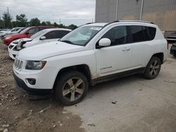 Jeep Compass Latitude salvage cars for sale: 2016 Jeep Compass Latitude