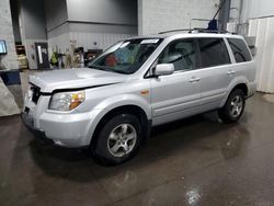 Salvage cars for sale from Copart Ham Lake, MN: 2007 Honda Pilot EXL