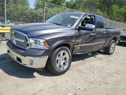 Salvage cars for sale from Copart Waldorf, MD: 2014 Dodge 1500 Laramie