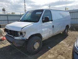Salvage trucks for sale at Chicago Heights, IL auction: 2004 Ford Econoline E250 Van