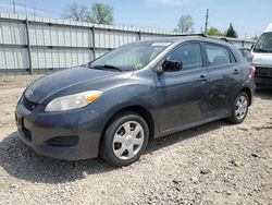 Salvage cars for sale from Copart Lansing, MI: 2009 Toyota Corolla Matrix S