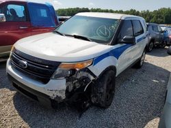 Salvage cars for sale at Memphis, TN auction: 2013 Ford Explorer Police Interceptor