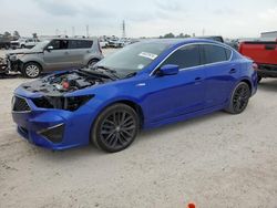 Salvage cars for sale at Houston, TX auction: 2021 Acura ILX Premium A-Spec