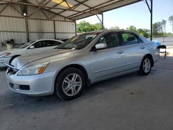 Salvage cars for sale at Cartersville, GA auction: 2007 Honda Accord SE