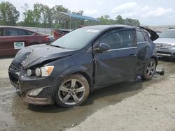 Salvage cars for sale at Spartanburg, SC auction: 2014 Chevrolet Sonic RS