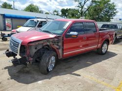 Salvage cars for sale at Wichita, KS auction: 2012 Ford F150 Supercrew