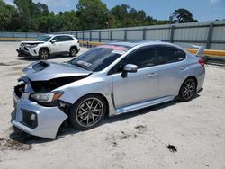 Salvage cars for sale at Fort Pierce, FL auction: 2017 Subaru WRX Limited