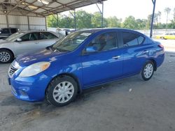 Salvage cars for sale from Copart Cartersville, GA: 2012 Nissan Versa S