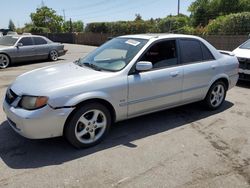 Salvage cars for sale at San Martin, CA auction: 2002 Mazda Protege DX