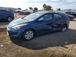 Salvage cars for sale from Copart San Diego, CA: 2016 Hyundai Elantra SE