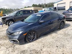 Salvage cars for sale from Copart Ellenwood, GA: 2021 Honda Civic EX