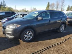 Vehiculos salvage en venta de Copart Bowmanville, ON: 2014 Mazda CX-9 Touring
