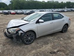 Salvage cars for sale at Conway, AR auction: 2015 Toyota Corolla L
