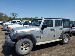 Salvage cars for sale at Des Moines, IA auction: 2011 Jeep Wrangler Unlimited Sport