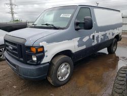 Salvage cars for sale from Copart Elgin, IL: 2008 Ford Econoline E350 Super Duty Van