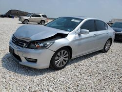 Salvage cars for sale at Temple, TX auction: 2015 Honda Accord EX