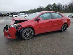 Toyota Vehiculos salvage en venta: 2015 Toyota Corolla L