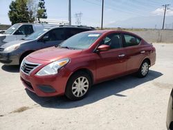 Salvage cars for sale from Copart Rancho Cucamonga, CA: 2016 Nissan Versa S