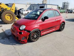 Salvage cars for sale at New Orleans, LA auction: 2013 Fiat 500 Abarth