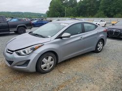 Salvage cars for sale from Copart Concord, NC: 2016 Hyundai Elantra SE