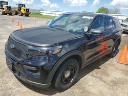 Salvage cars for sale at Mcfarland, WI auction: 2021 Ford Explorer Police Interceptor
