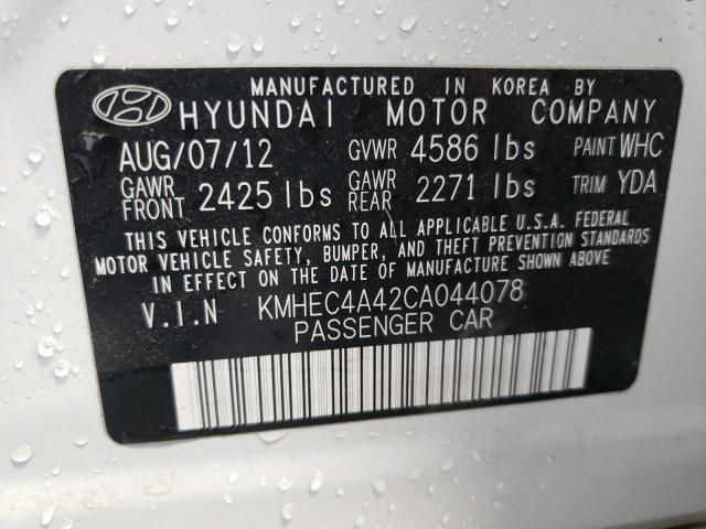 2012 Hyundai Sonata Hybrid