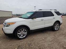 Salvage cars for sale at Temple, TX auction: 2012 Ford Explorer XLT