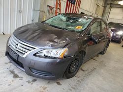 Salvage cars for sale from Copart Mcfarland, WI: 2015 Nissan Sentra S