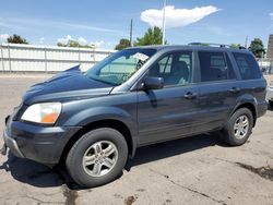 2003 Honda Pilot EXL en venta en Littleton, CO