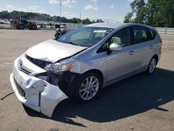 Salvage cars for sale at Dunn, NC auction: 2014 Toyota Prius V