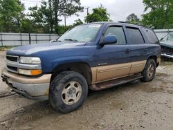 Salvage cars for sale from Copart Hampton, VA: 2000 Chevrolet Tahoe K1500