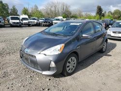 Toyota Prius Vehiculos salvage en venta: 2013 Toyota Prius C