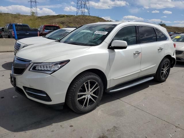 2016 Acura MDX Technology