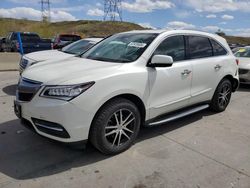 Salvage cars for sale from Copart Littleton, CO: 2016 Acura MDX Technology