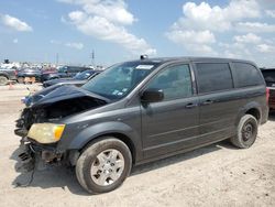 Salvage cars for sale at Houston, TX auction: 2012 Dodge Grand Caravan SE