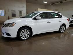 Salvage cars for sale at Davison, MI auction: 2016 Nissan Sentra S