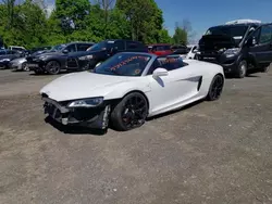 Salvage cars for sale from Copart Marlboro, NY: 2012 Audi R8 5.2 Quattro
