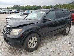 Salvage cars for sale from Copart Houston, TX: 2009 KIA Borrego LX